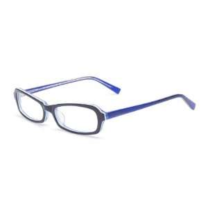  HT014 prescription eyeglasses (Dark Blue) Health 