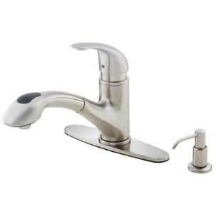    Single Handle Pull Out Kitchen Faucet Finish Chrome Toys & Games