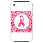 Artsmith Inc iPhone 3G Hard Case Cancer Pink Ribbon Flower