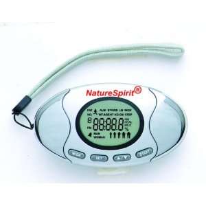  Pocket Body Fat Analyzer, Pedometer with 5 Person Profile 