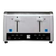 Kenmore Elite 4 Slice Toaster, Brushed Aluminum/Stainless Steel at 