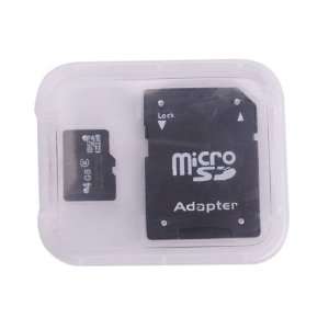  4gb High Capacity Tf Memory Card with Sd Adapter 