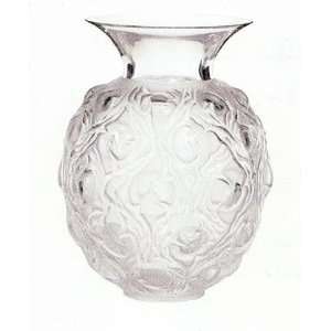  Lalique Clear Thorns Vase 12788