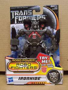 Transformers Dark Of the Moon Robo Fighters Iron Hide  