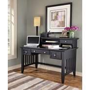 Home Styles Arts & Crafts Executive Desk & Hutch at 