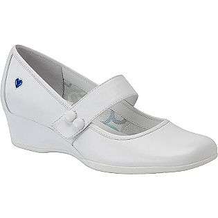 Faith Slip Resistant White Womens Nursing Shoe # 250304  Nurse Mates 