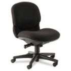 HON Mid Back Pneumatic Swivel Chair, Black