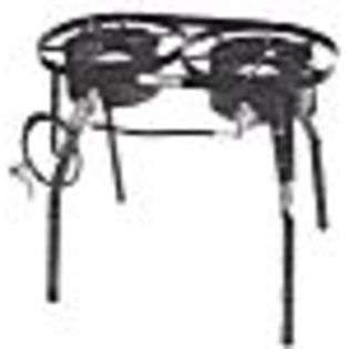 Masterbuilt MDCL Camping Combo Double Gas Cooker with Detachable Legs 