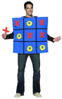 Rasta Imposta Blue Tic Tac Toe Board Game Tunic Costume Adult Standard