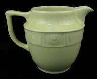 Vintage Hall Pottery China 4 Pint Pitcher Jug #246 Ivory/Cream Art 