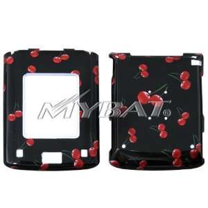   On Plastic Phone Design Cover Case Black Cherries For LG Lotus LX600