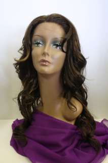 Luscious Long Wavy Modern Style Wig   Lace Front  