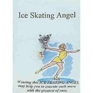 Ice Skating Angel Pin