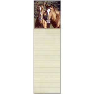  Legacy Magnetic List Pad Two Horses: Office Products