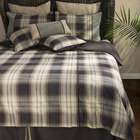 Rizzy Home Reese Bedding Set in Brown Plaid   Size Queen