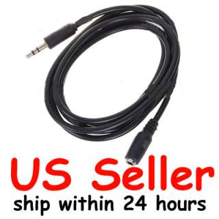   to 3.5mm Female 1/8 AUDIO STEREO HEADPHONE Extension Cable M/F  