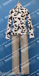 Hitman Reborn Lambos Cow Shirt Cosplay Size M  