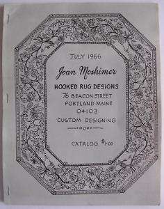   Moshimer RARE 1966 Signed Letter & Pattern Book & Order Forms  