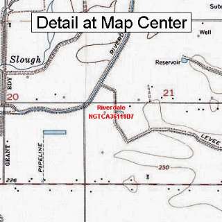   Map   Riverdale, California (Folded/Waterproof)