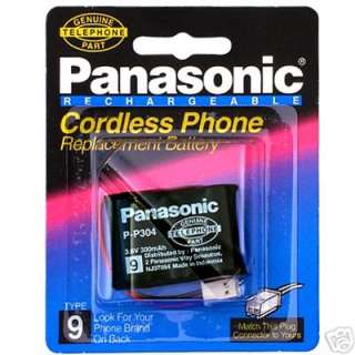 Panasonic P P304 Cordless Phone Battery For BellSouth & GE  