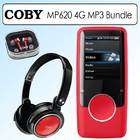 Coby MP620 4GB 1.8 in LCD Radio  Video Player Red Kit
