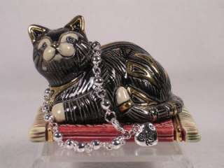   Anniversary Event Cat Box #615 Red SIGNED W/Bracelet Retired  