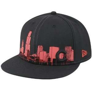   : New Era Chicago Cubs Black City Deep Fitted Hat: Sports & Outdoors