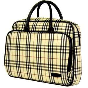   Carrying Bag Briefcase Lady(Check Pattern)
