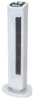   Zone 30 Inch Oscillating Tower Fan With 3 Adjustable Fan Speeds