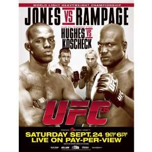  UFC 135 Jones vs Rampage Program Toys & Games