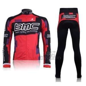  BMC Cycling Jersey long sleeve Set(available Size S,M, L 
