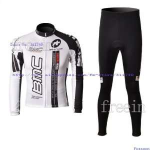  bmc long sleeve cycling jerseys and pants set/cycling wear/cycling 