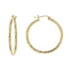   18K Yellow Gold  Princess Cut Diamond Stud Earrings   0.25 CT. TW