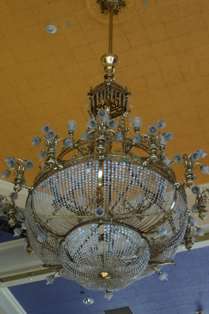 THE LARGEST ANTIQUE CHANDELIER ON  ~ AMAZING ~ 500 LBS~  