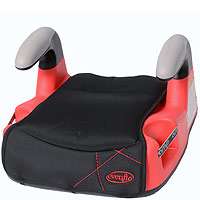 Evenflo Big Kid Amp High Back Booster Car Seat   Firepower Red 