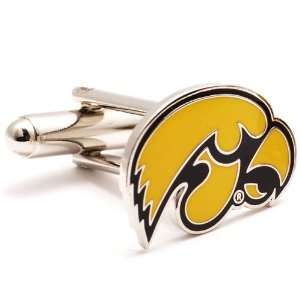  Iowa Hawkeyes NCAA Logod Executive Cufflinks w/ Jewelry 