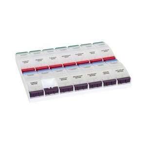  80189    Push Button Medtime Planner Pill Box Pill Box 