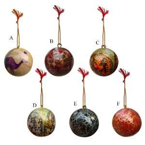 Christmas Printed Hanging Ornament Decorative Balls For Beautiful 