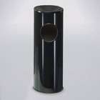 Rubbermaid Commercial Products Black Steel Ash/Trash Receptacle