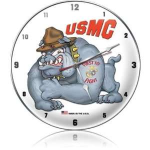   to Fight Allied Military Clock   Garage Art Signs: Home & Kitchen