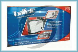 Ballistic Sound Dampening Bulk Kit (36 sq. ft.)  