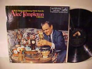 1958 Music boxes & chiming clocks Alec Templeton LP RCA  