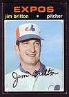 1971 TOPPS JIM BRITTON CARD NO699