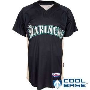   Mariners Batting Practice Cool Base Navy Jersey