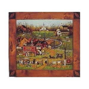   1000 Piece Puzzle(black Birds Roost At Mill Creek): Toys & Games