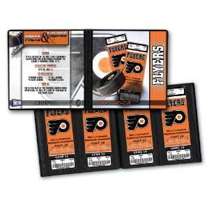 Philadelphia Flyers NHL Ticket Album 
