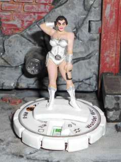 CUSTOM Heroclix DC WONDER WOMAN White Lantern Figure U  