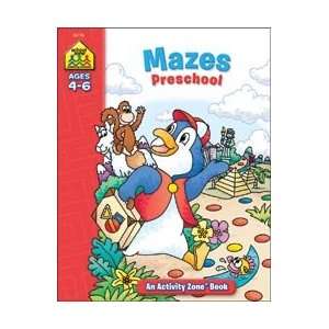  School Zone Activity Workbooks 32 Pages Mazes Preschool 