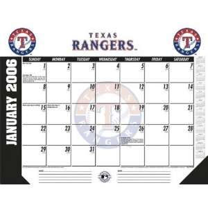 Texas Rangers 2006 Desk Calendar