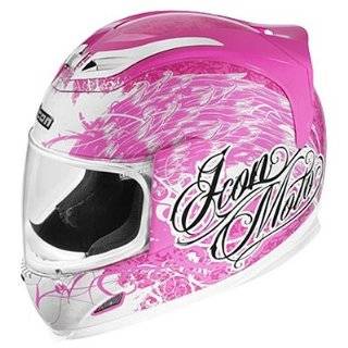   Angel Womens Airframe Street Bike Motorcycle Helmet   Pink / X Small